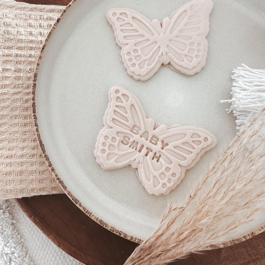 Butterfly Shaped Baby Biscuits