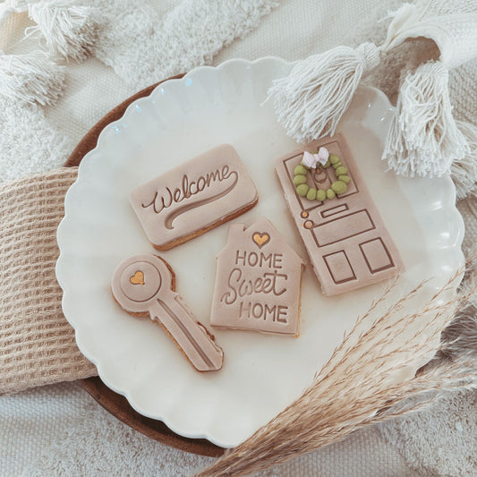 New Home biscuits| Moving present|1st Christmas in your new home|House warming gift|gifts for couples