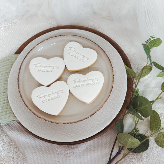 thank you for being my maid of honour biscuits |bridesmaid gifts|Bridesmaid proposal cookies|personalised biscuits