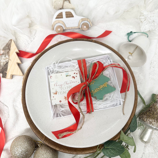 To my Teacher Christmas Biscuits, small gift,Christmas cookies, personalised biscuits, stocking filler